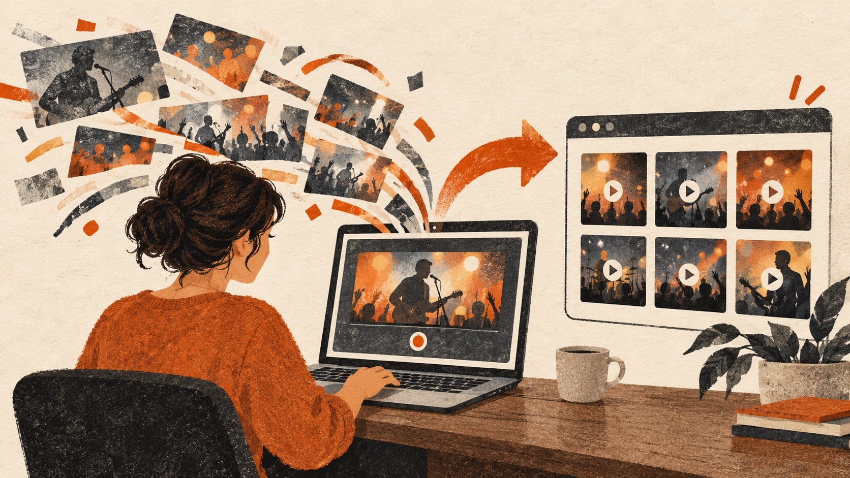 Hình minh họa Stream Katcher phát hiện và lưu video từ media stream